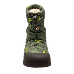 Bogs B-Moc Snow Cool Dinos Kid’s Winter Boots, Dark Green Multi, K6