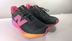 New Balance Fresh Foam Arishi v4 Running Sneakers Kids 3.5M Black Pink GPARING4