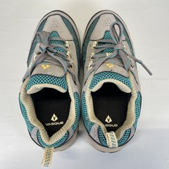 Vasque Monolith Low UltraDry Hiking Shoes Kids Youth Size 4 Blue Mesh Outdoors