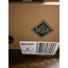 Muck Boot Company BioLite Youth Clogs Black Slip On Shoes MMLCK00Y Size 4M