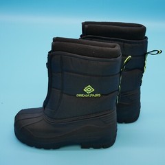 Dream Paris KStar Insulated Winter Boots Black/Neon Green Youth Size 13