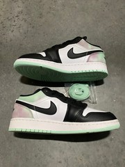 NEW Jordan 1 Low Easter Pastel Tie-Dye Green Retro RARE DQ2514-100 Size 6 – 7