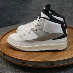 Nike Air Jordan 2 Retro Python PS Size 3Y White Fire Red Black Sail DQ8564-102
