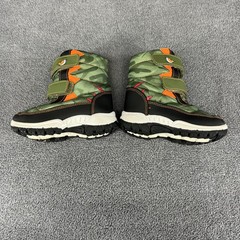 Rugged Bear Boots Kids Size 6 Green Camo Monster Eyes Winter Snow RB89650