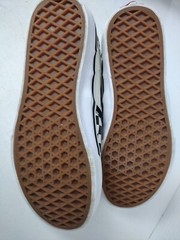 VANS Classic Slip On White/Black Checkered Canvas Skate Shoes Youth 5