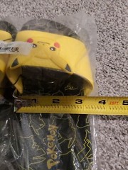 Authentic Official JUNIOR L/XL Pikachu Slides Sandals Slippers Groundup ECPK3015
