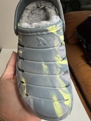 Rugged Shark Toddler Boy Eva Clog Slip On Lightweight Marble Size 9