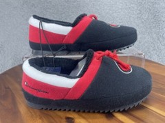 Champion Prep CB Black and Scarlet Youth Slippers Shoes CAS100284Y Size 4,5,6