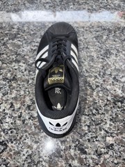 Adidas Superstar Core Black White Size 3 Kids