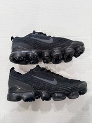 Nike Air Vapormax Flyknit 3 Triple Black Shoes Size 6Y Youth
