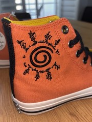 Converse X Naruto Shippuden Chuck Taylor All Star 4.5Y/6.5W