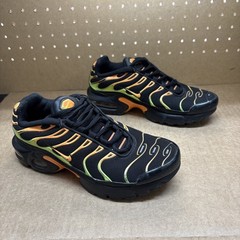 Nike Air Max Plus TN Black Volt Orange GS 655020-084 SZ 4Y or Womens Sz. 5.5