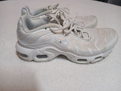 Nike Air Max Plus Tn White Athletic Shoes Youth Women 6.5Y
