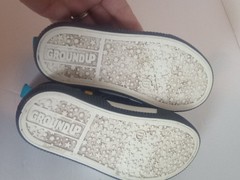 Nintendo Super Mario Bros Slip On Sneakers Kids Black size 11- Used