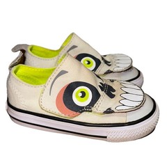 Rare Converse Chuck Taylor All Star Easy-On Canvas Skull Low Tops 754414F Kids 6