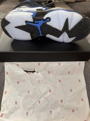 💥BRAND NEW NEVER WORN💥 Nike Jordan MVP (GS) 3.5 Youth Black/Game Royal-White