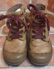 Palladium Youth Pampa Hi Combat Boots Leather Brown Size 11 Toddler Child~☆~