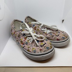 2017 Vans X Peanuts Toddler Size 9c Pre-owned Pink Girls Snoopy
