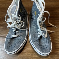 Vans Harry Potter Hogwarts Sk8-hi Zip Youth Kid’s Blue Shoes Size 2 Needs Laces