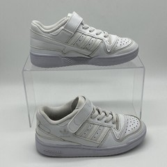 Adidas Forum Low – White – Preschool Basketball Shoes (FY7981) Size 12K Preowned