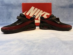 Nike Air Max BIA PS Black Smoke Gray Team Red Kids Shoe Size 1Y NEW