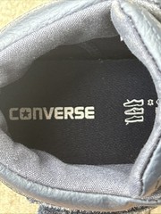 Converse All Star PRO BLAZE STRAP HIGH-TOP SNEAKER Junior Navy Pre-Owned Sz 5