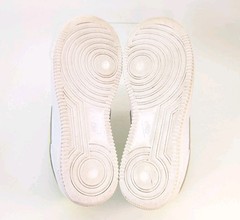 Nike Air Force 1 Low LV8 White Volt Pink Glow Iridescent GS 6Y Sneakers