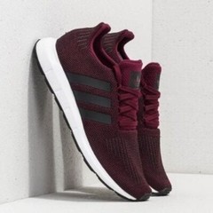Adidas Swift Run CQ2600 Maroon Black Athletic Running Sneakers Unisex Youth 6