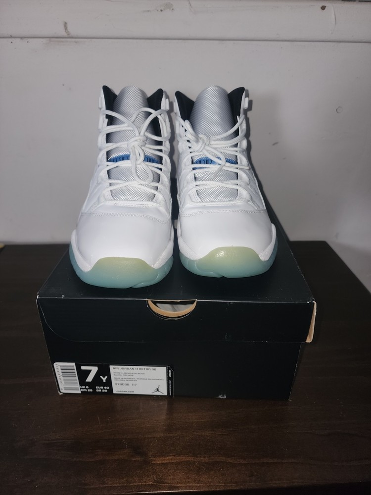Size 7 (GS) – Jordan 11 High Legend Blue BNIB DS