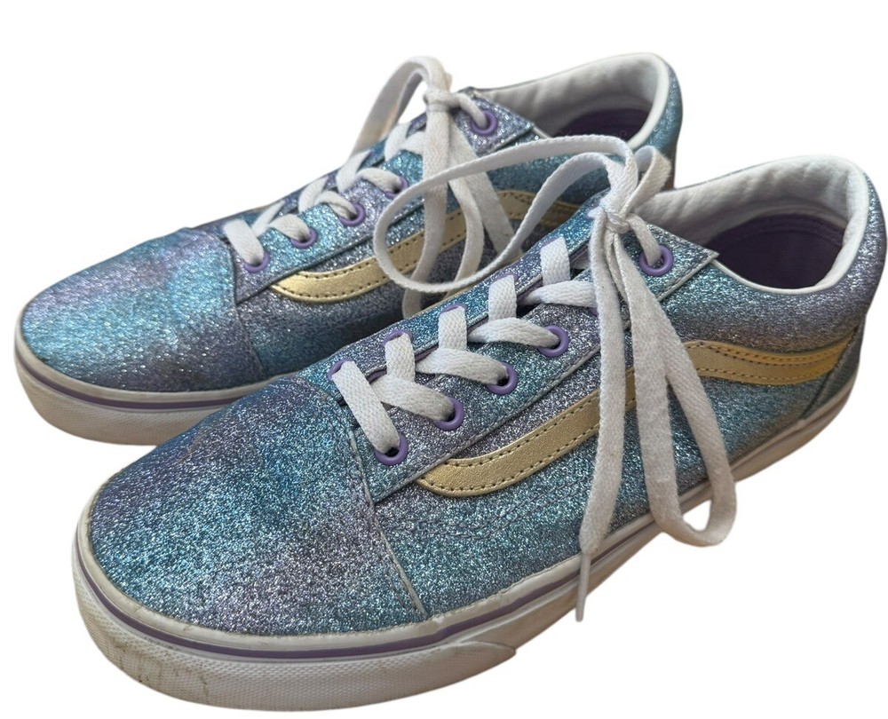 Vans x Old Skool (Ombre Glitter) Mult/Gold Size 7
