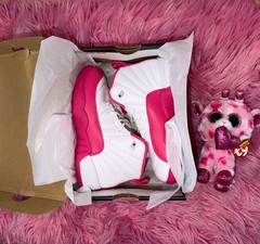 NEW Authentic RARE Air JORDAN 12 RETRO GP Vivid PINK 13c – Retired -2015 Release