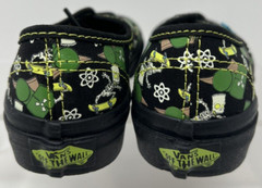 Size 12 Kids – Vans The Simpsons Glow Bart Halloween Authentic Kids VN0A3UIV0GY