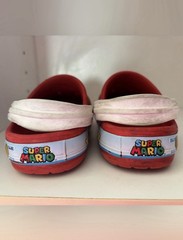 Super Mario Kid Crocs Size C7