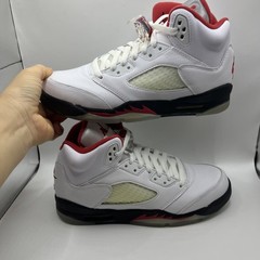 Size 6Y – Jordan 5 Retro Fire Red 2020 – 440888-102 @BoxNo.34
