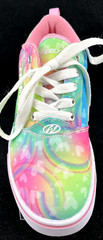 Heelys Pro 2 Multicolored Rainbow Rolling Lace Up Skate Shoes Youth 6 Women’s 7
