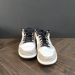 Nike Air Jordan 1 Low Unisex Kids Sneaker US 10 Gray/White/Black/Tan DX4334-008