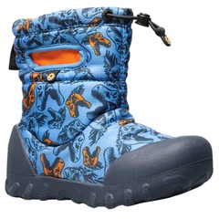 Bogs B-Moc Snow Cool Dinos Kid’s Winter Boots, Blue Multi, K6
