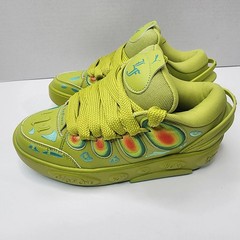 Size 6.5Y – PUMA LaMelo Ball LaFrancé „Heatmap Green“ Sneakers 311701-01