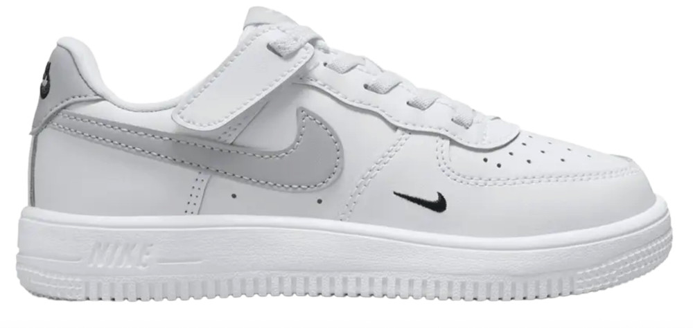 Nike Air Force 1 EasyOn PS ‚White Black Wolf Grey‘