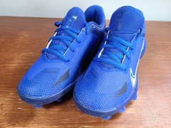 Nike Force Trout 8 Pro Molded Baseball Cleats BG BLUE Size 2Y CZ5912-414