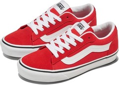 Vans Kids‘ Vero Ls Low Top Shoe Lace Up – Red – Size 5 Big Kid *NEW IN BOX*