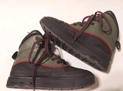 Nike Woodside 2 High ACG Youth Size 4Y Olive Green/Brown Boots Model 524872-236