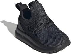 adidas Kids Lite Racer Adapt 7.0 Sportswear Black/Black/Grey Shoes Size 5 Infant