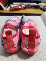 Kids Size 10C (26) Red Unicorn Slip On Easy Care Water Shoes