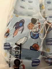 Kids Outer Space Style Crocs. Size 1.5 Or 31