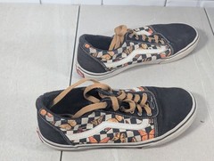 Vans® Ward Checkerboard Butterfly Low Top Lace-up Shoes/Sneakers – Missy Size 6