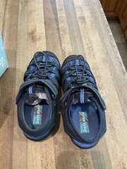 Scott David (Lucas) Cap Round Sport Sandal – Blue