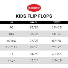 NEW Havaianas Kid Move Navy Blue Adjustable Slide Sling Back Water Shoe Sandals