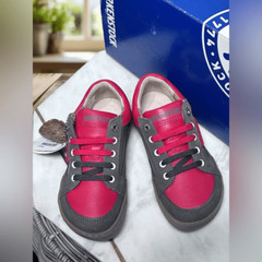 BIRKENSTOCK Kids Astee Leather Supportive ColorBlock Sneaker Shoes Regular Fit
