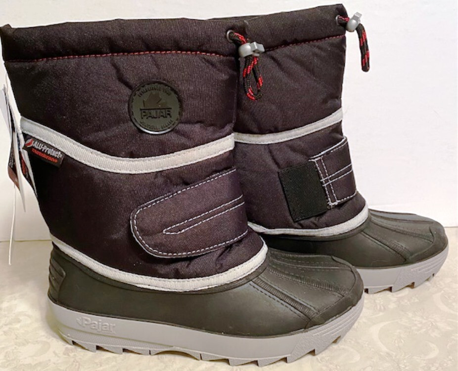 PAJAR CANADA WATERPROOF BOOTS UNISEX KIDS US 2Y-MADE IN ITALY-BRAND NEW w/TAGS